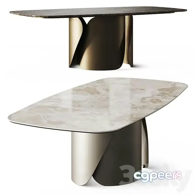 3ds Max Free – Eforma Onda Dining Table