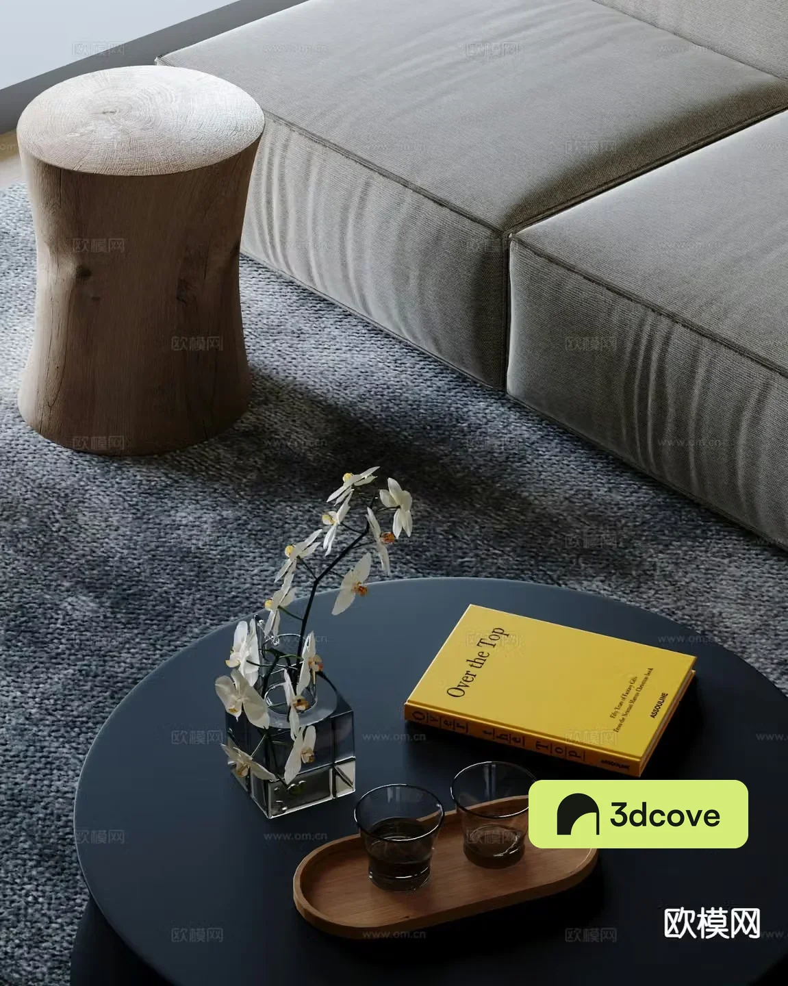 Modern sofa coffee table modular sofa