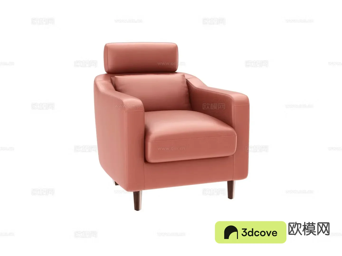 Italian leather chair leisure chair