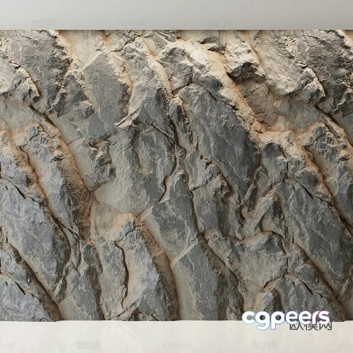 3d model of floor tiles