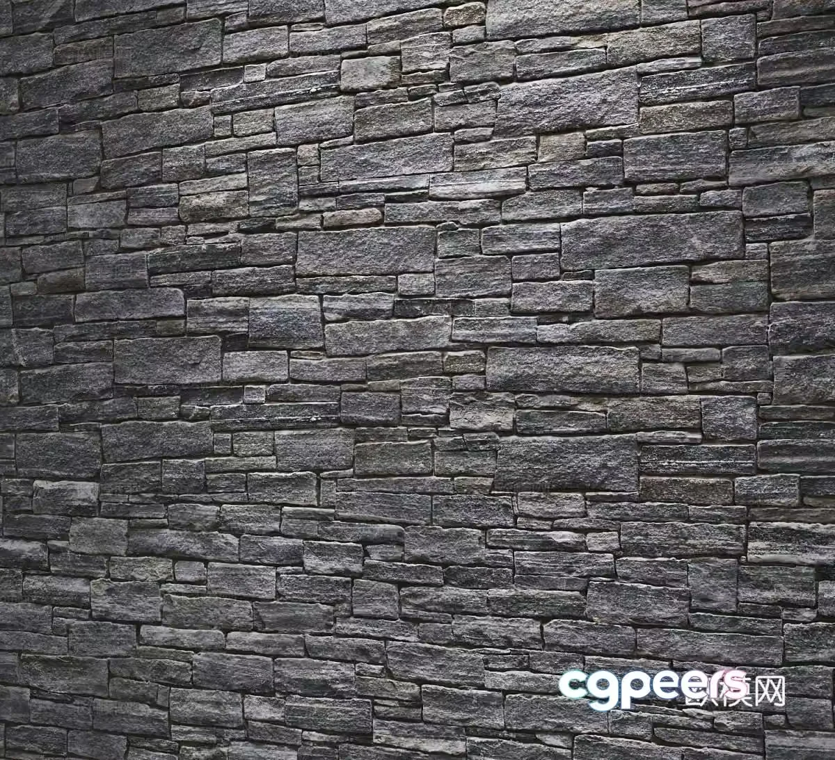 Modern wall tiles outdoor wall tiles brick wall stone background wall natural stone 3d model