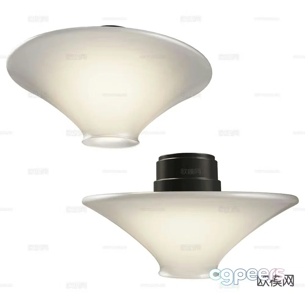 Italamp simple ceiling lamp 3d model