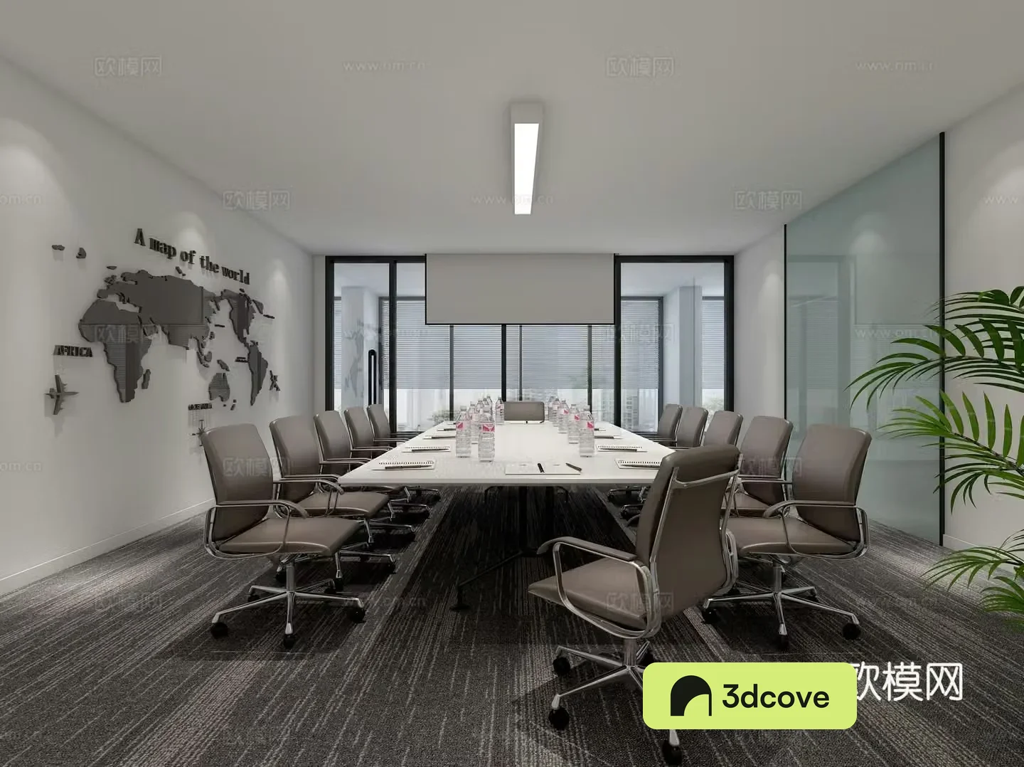 Modern conference room