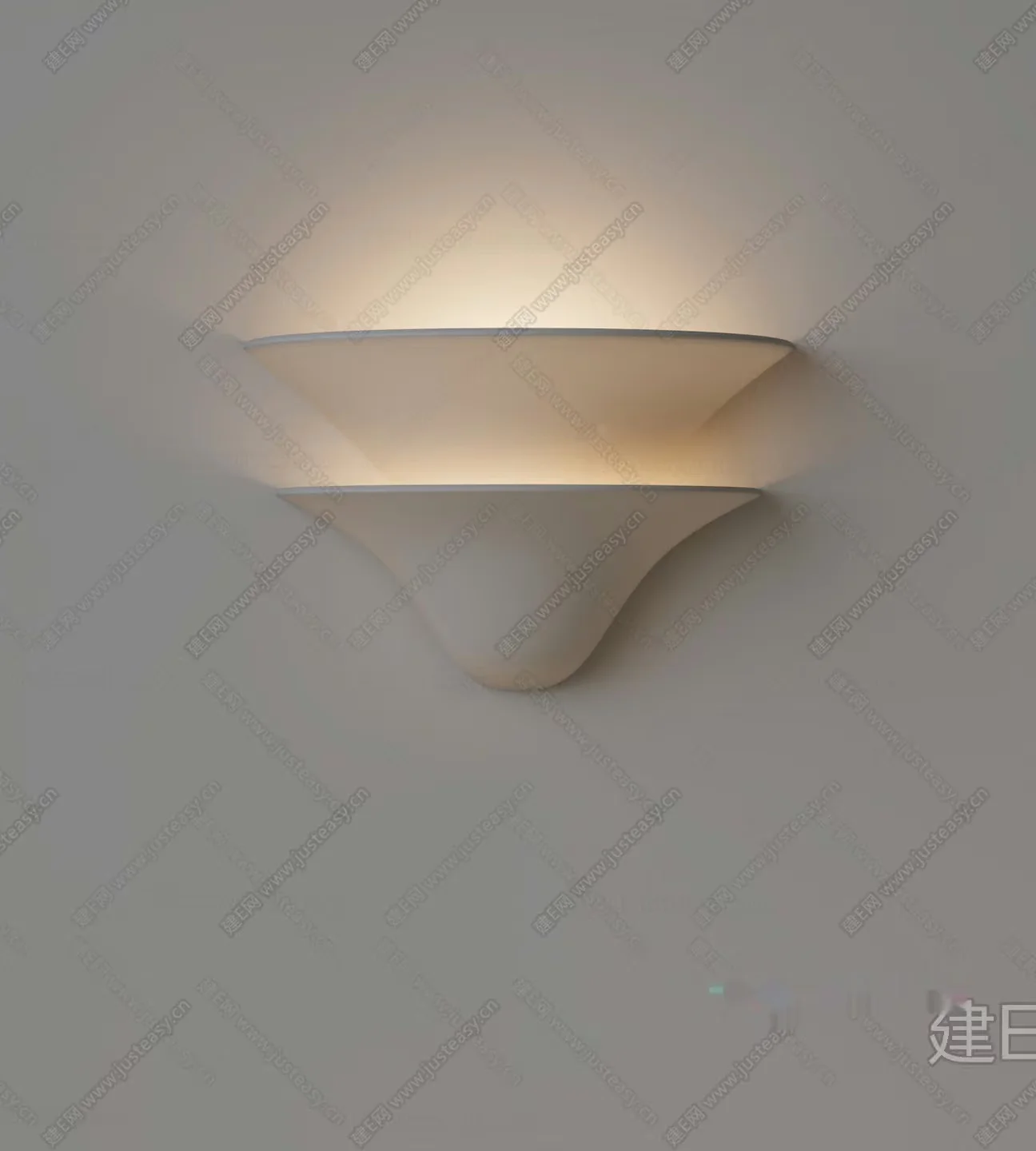 The Single Main Subject Is A Wall Sconce 3D Model – 14214 – CORONA Render