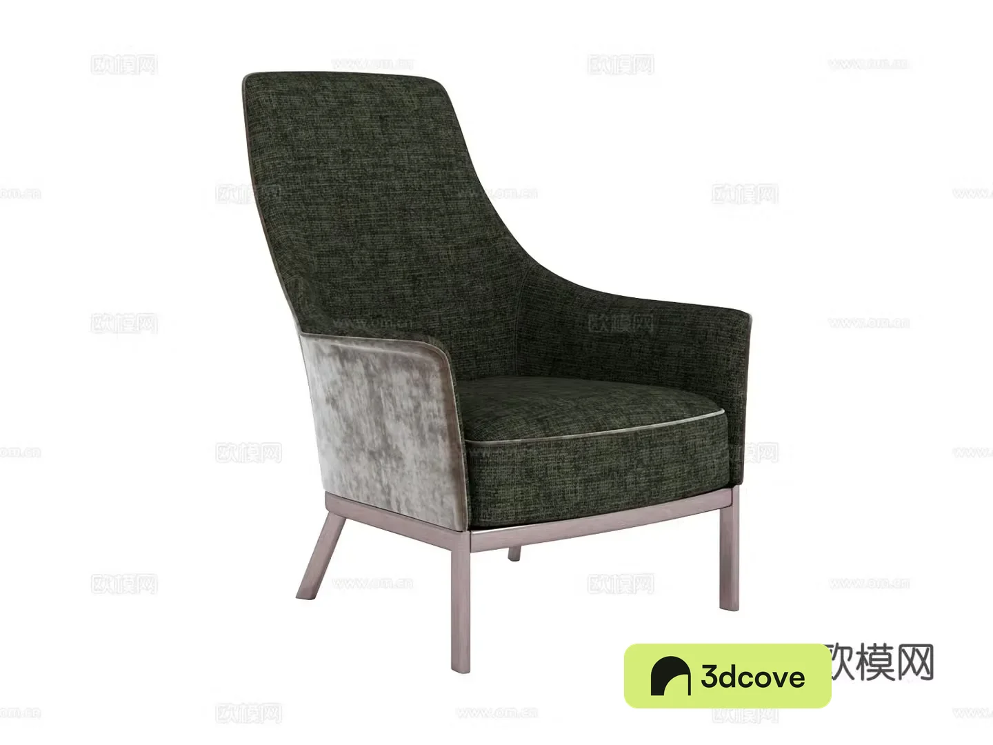 longhi – 3d model of leisure chair