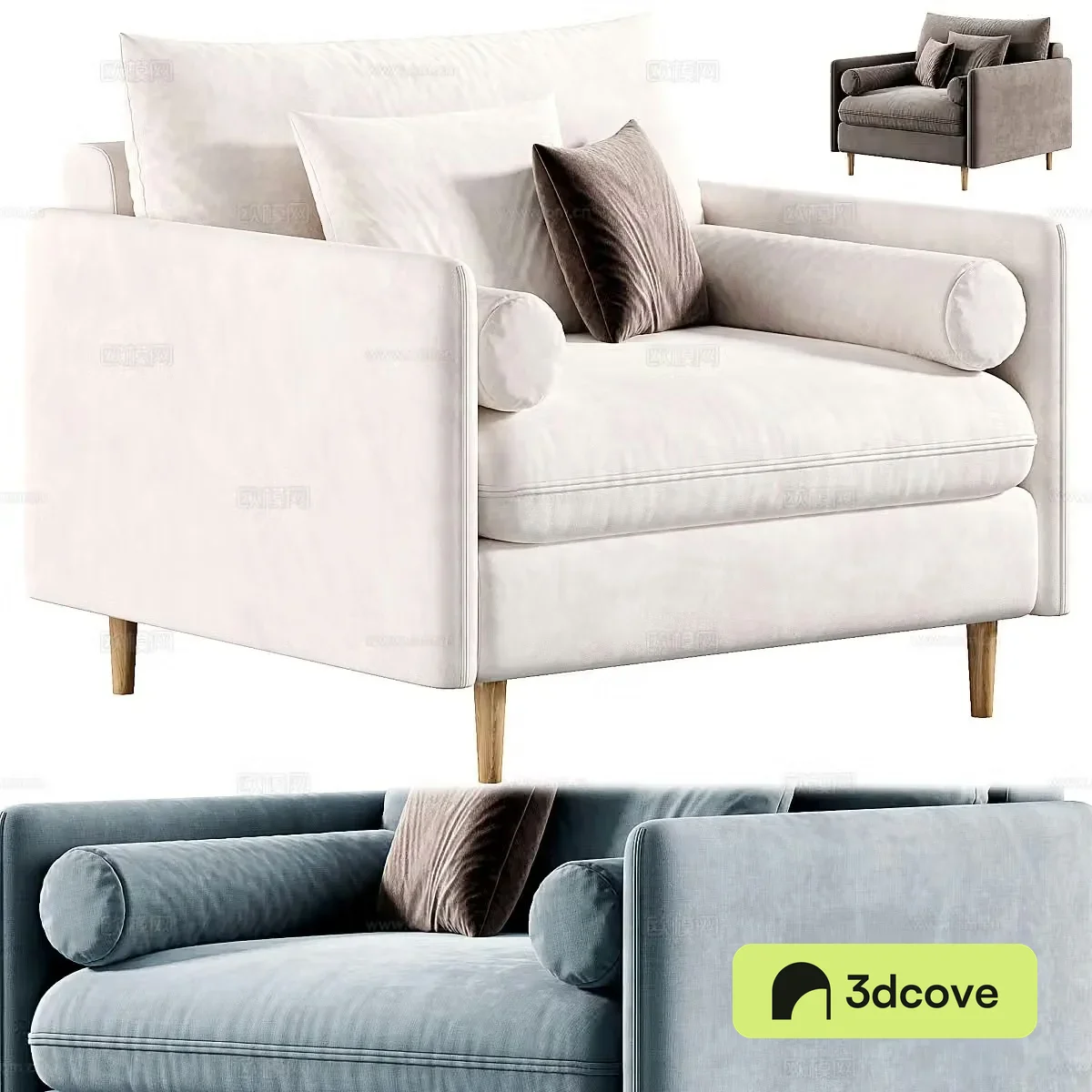 Sofa coffee table combination