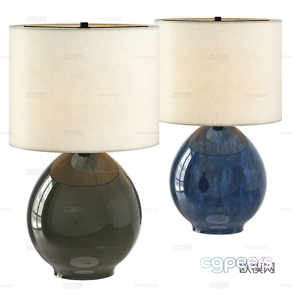 Table lamp 3d model