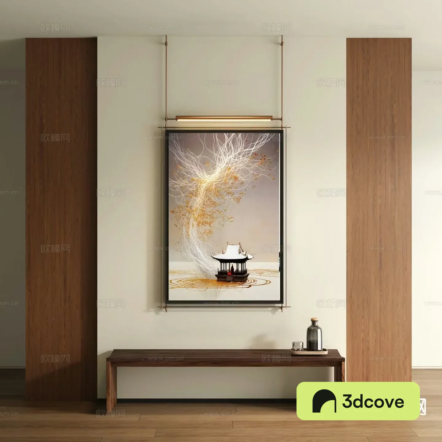 New Chinese Zen hanging painting decorative painting