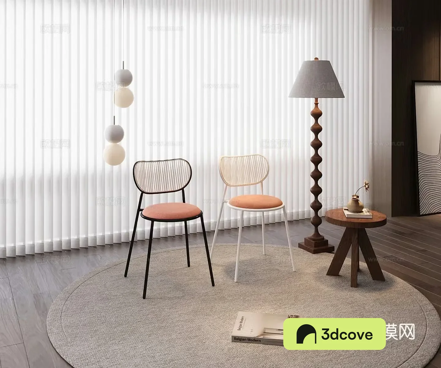 Modern single chair
