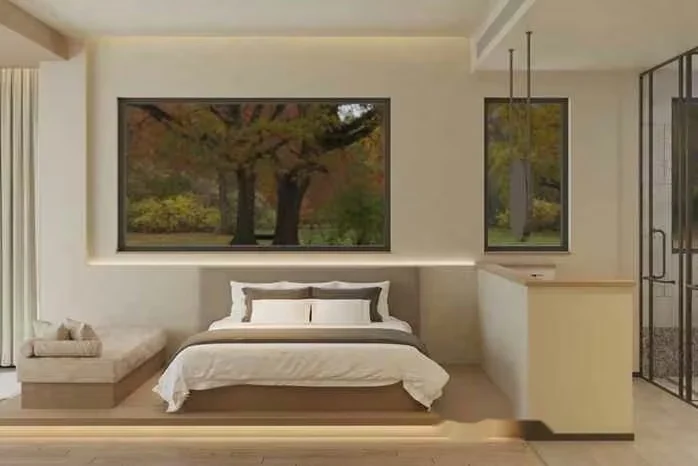 Modern Minimalist Bedroom 3D Model – 16660 – CORONA Render