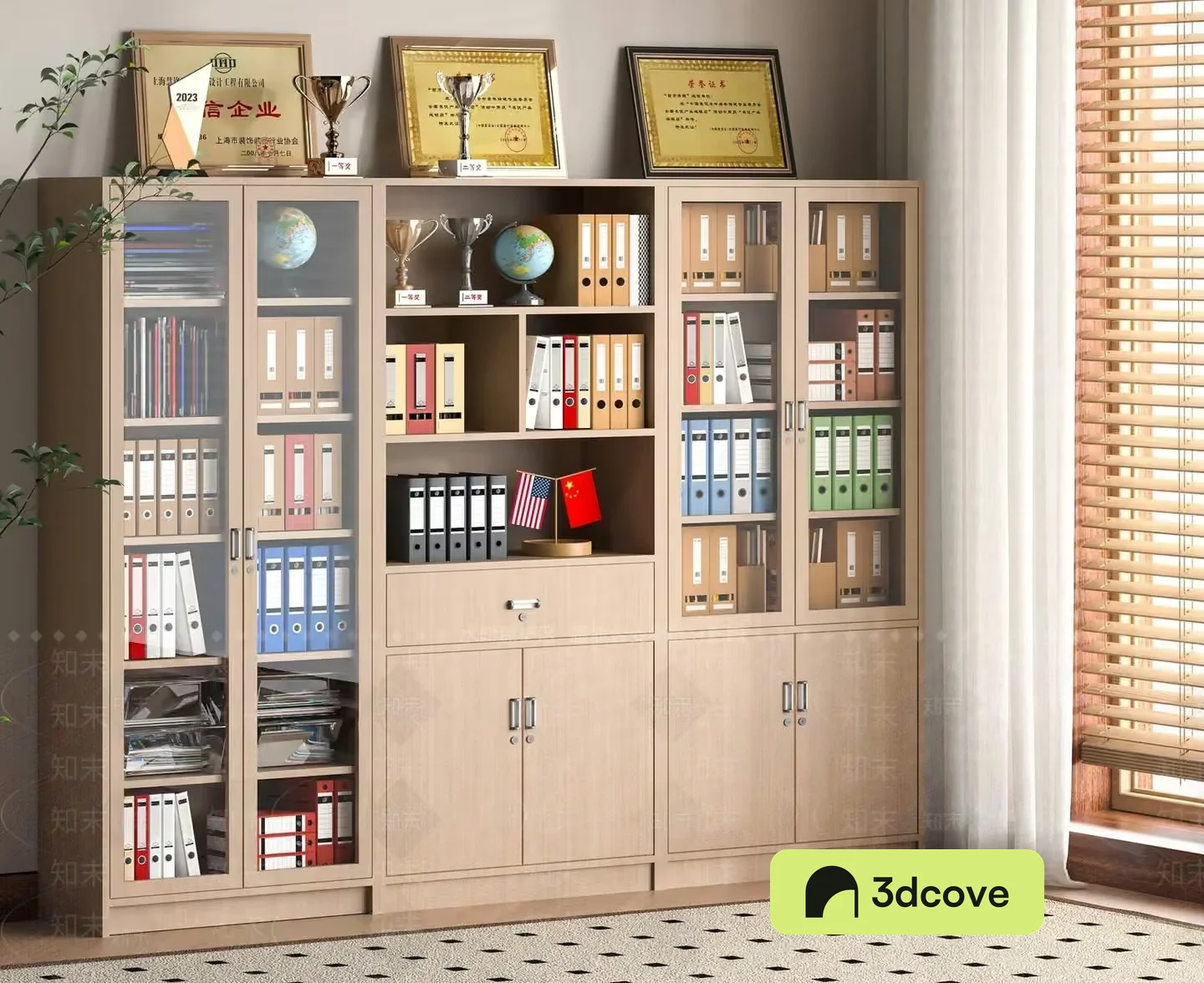 Light Wood Bookcase