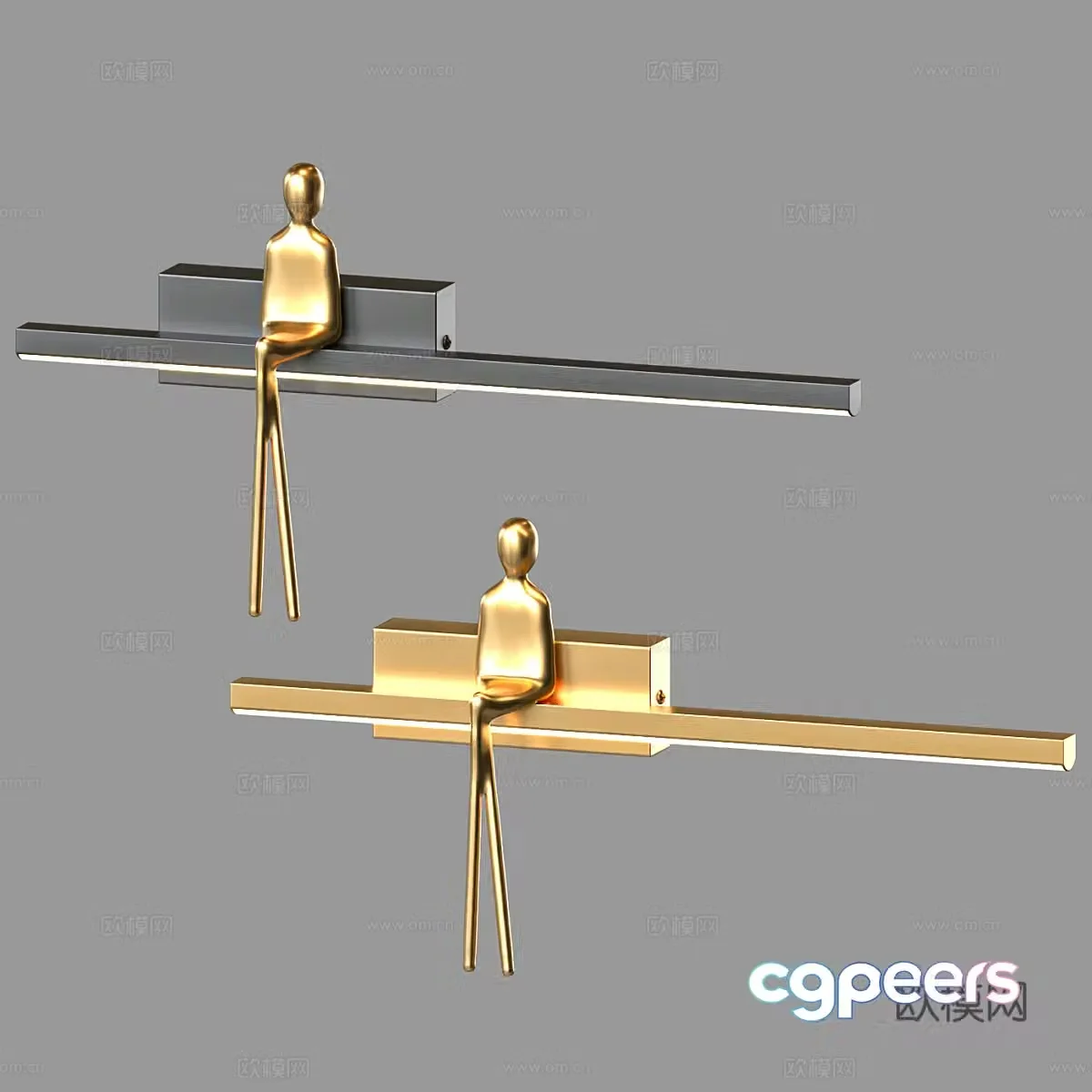 Modern simple wall lamp wall lamp simple wall lamp light luxury wall lamp living room wall lamp 3d model