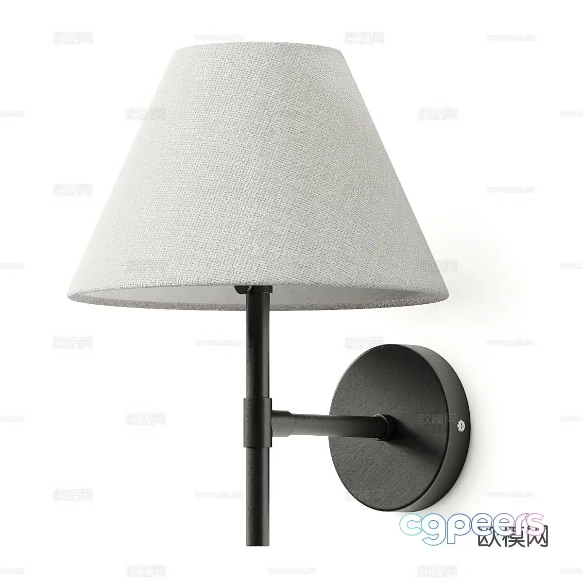 Modern wall lamp 3d model