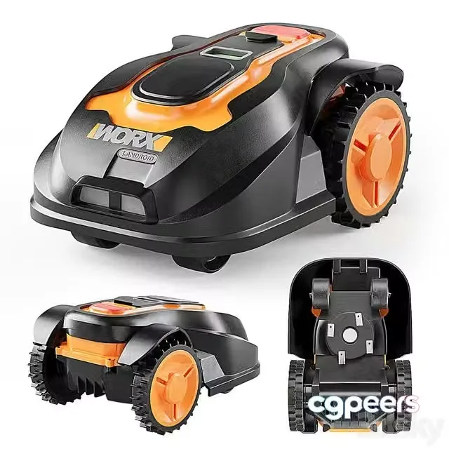 3ds Max Free – Robot lawn mower WORX Landroid M