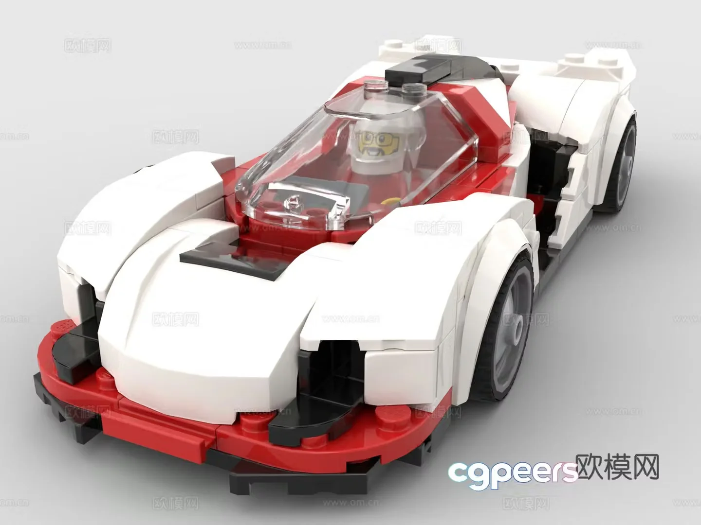 LEGO LEGO toys sports car car vehicle supercar 3d model