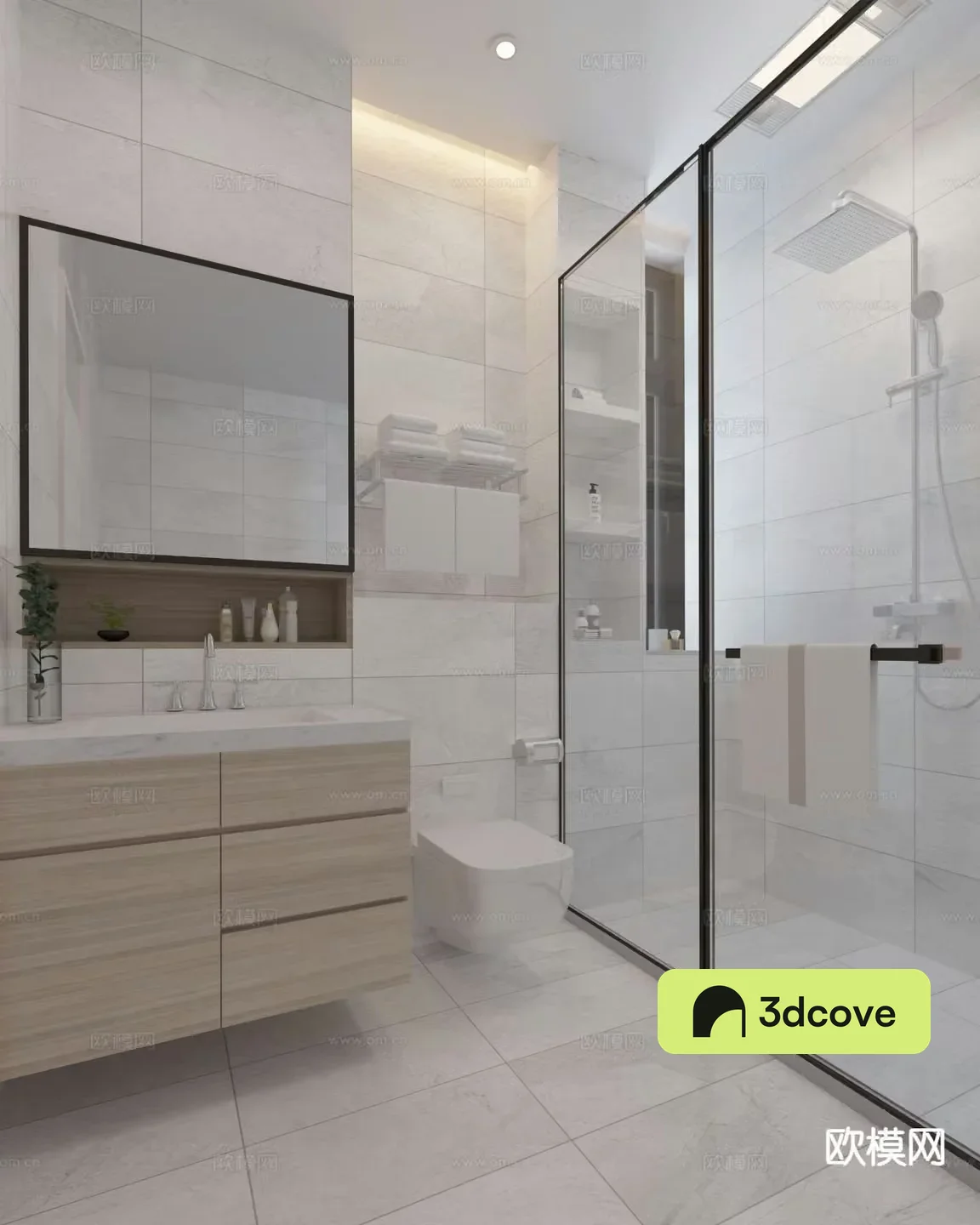 modern bathroom toilet