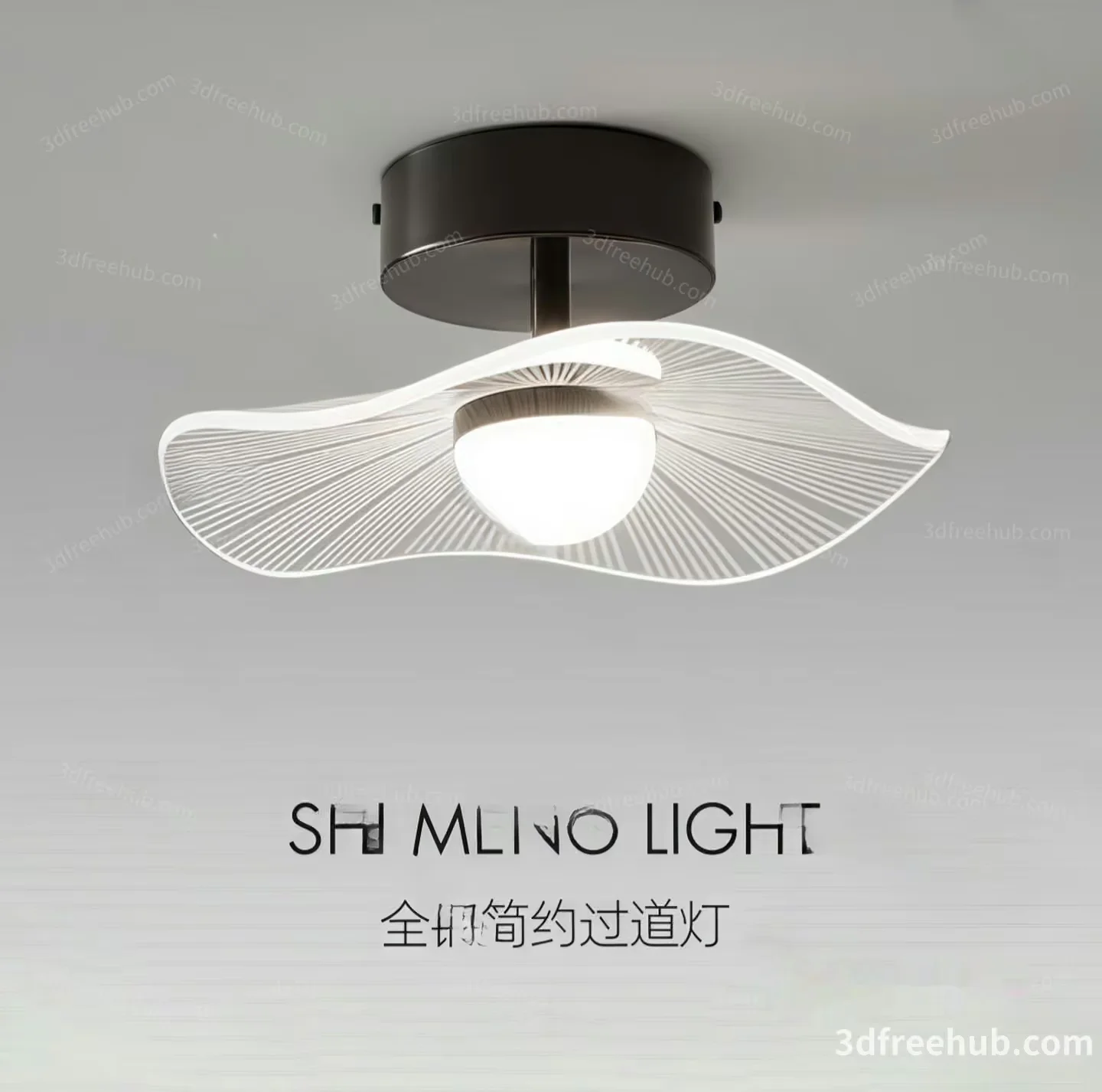 Modern Light Fixture 3D Model – 19964 – VRAY Render