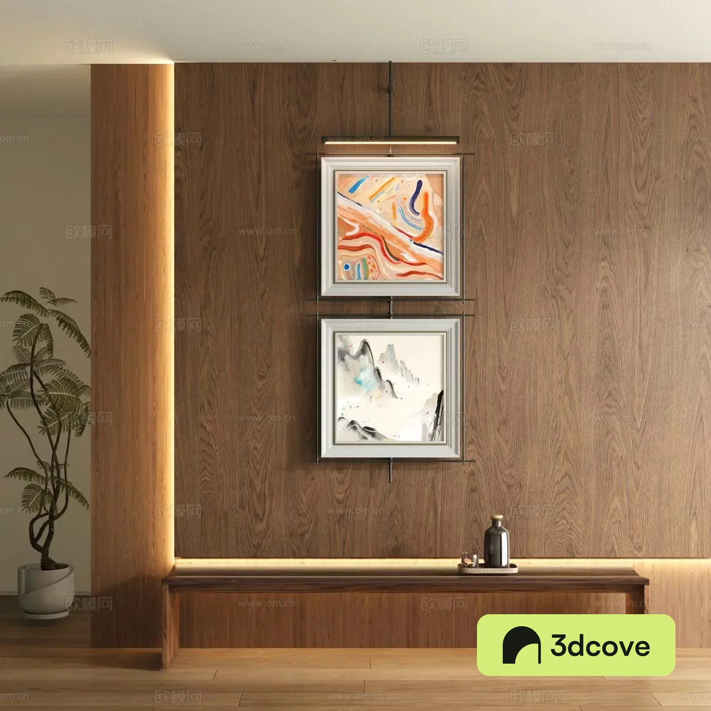 Medieval style hanging painting abstract painting decorative painting
