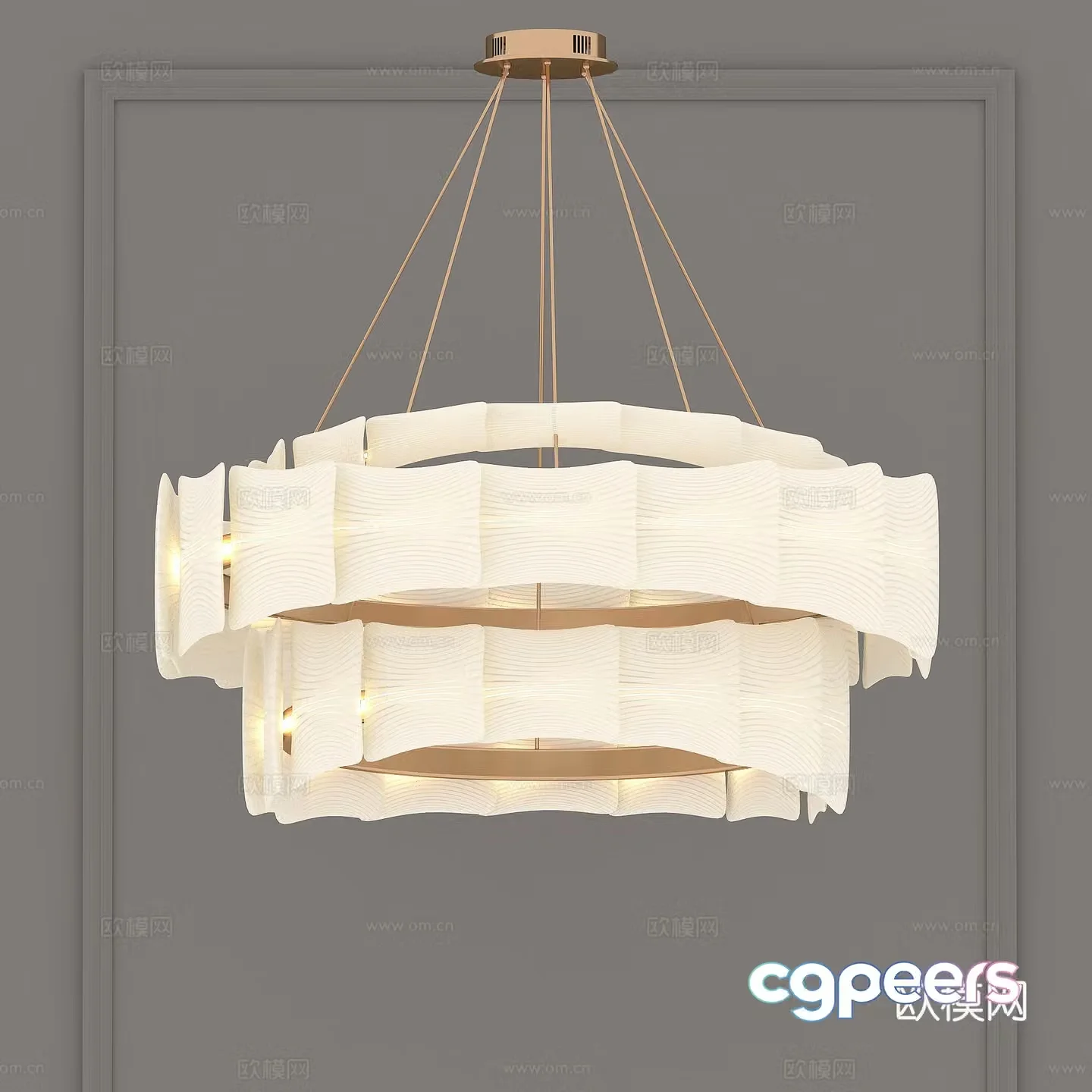 Lamps Chandelier Lighting Decorative Lights 3D Model