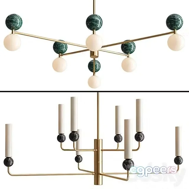 3ds Max Free – Aromas Pendant Light Collection