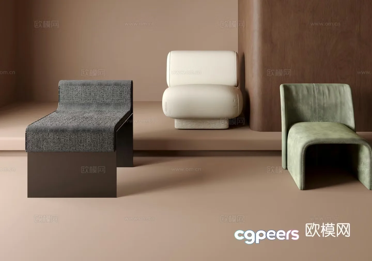 Sofa chair leisure chair 3d model