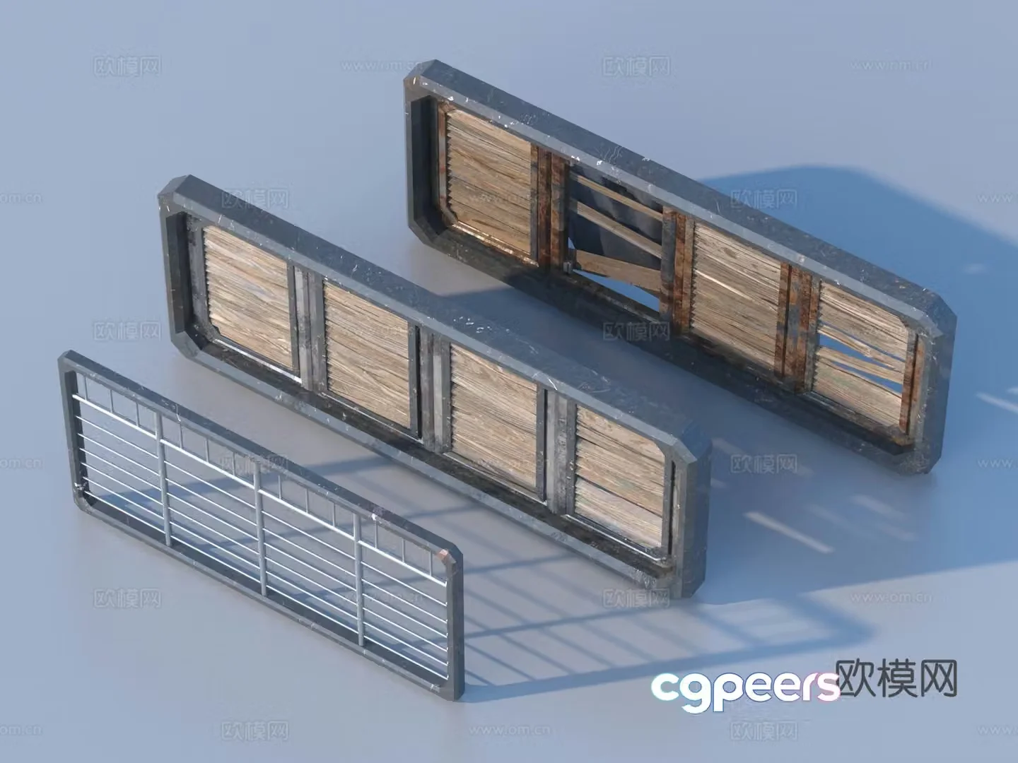 Window Hardware Component 3D Model