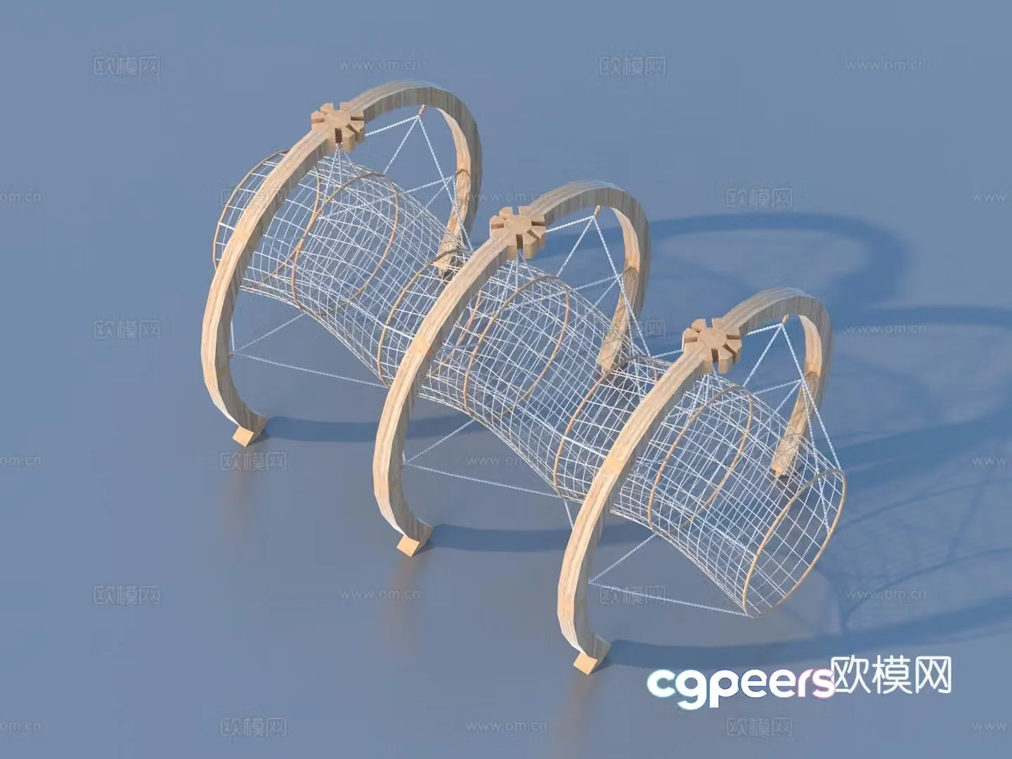 Children’s Equipment Ride Facilities Kindergarten Slide 3D Model
