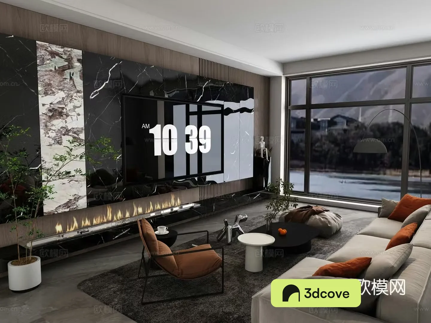 Modern living room