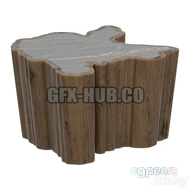 3ds Max Free – Brabbu, table wood