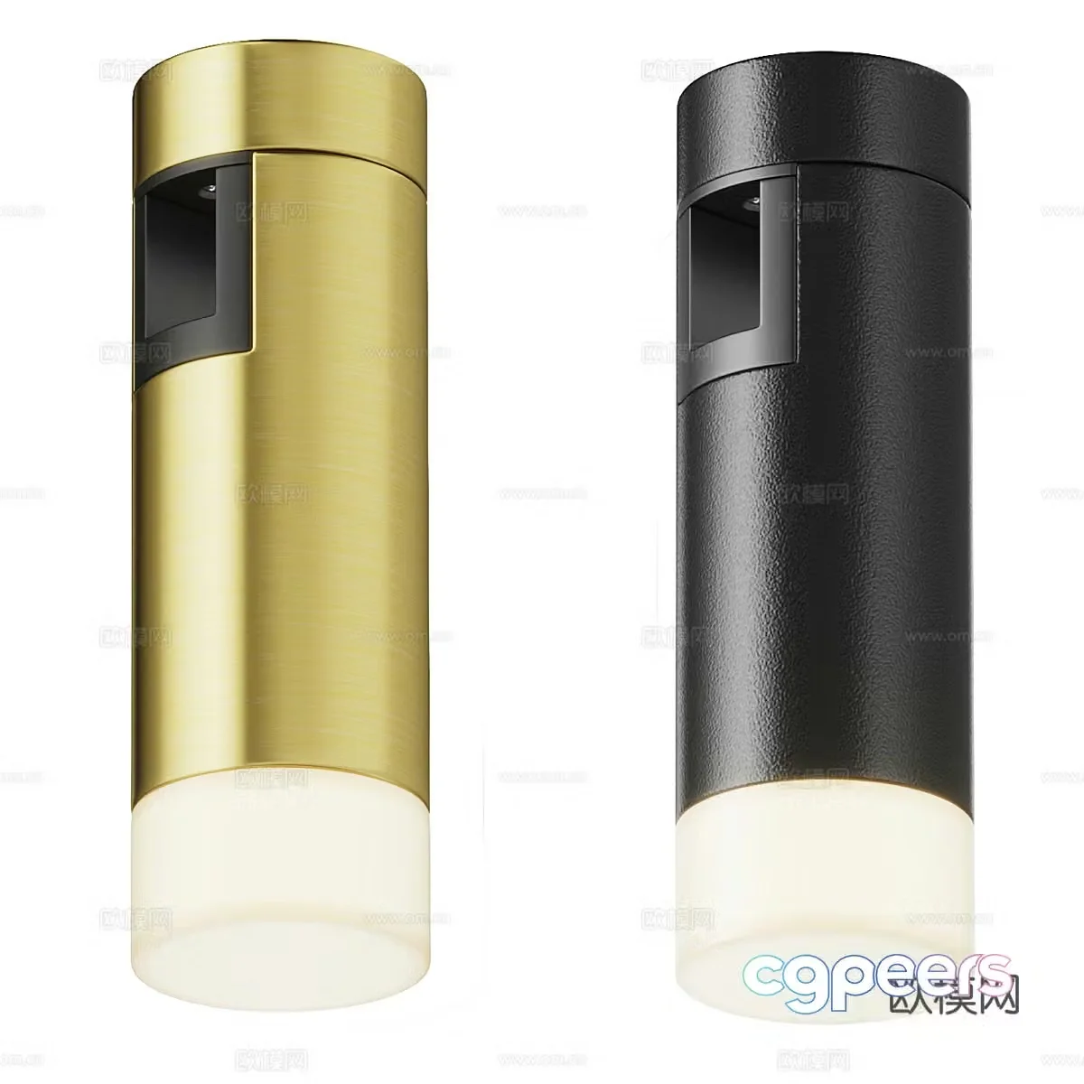 Surface mounted downlight spotlight magnetic light 3D model