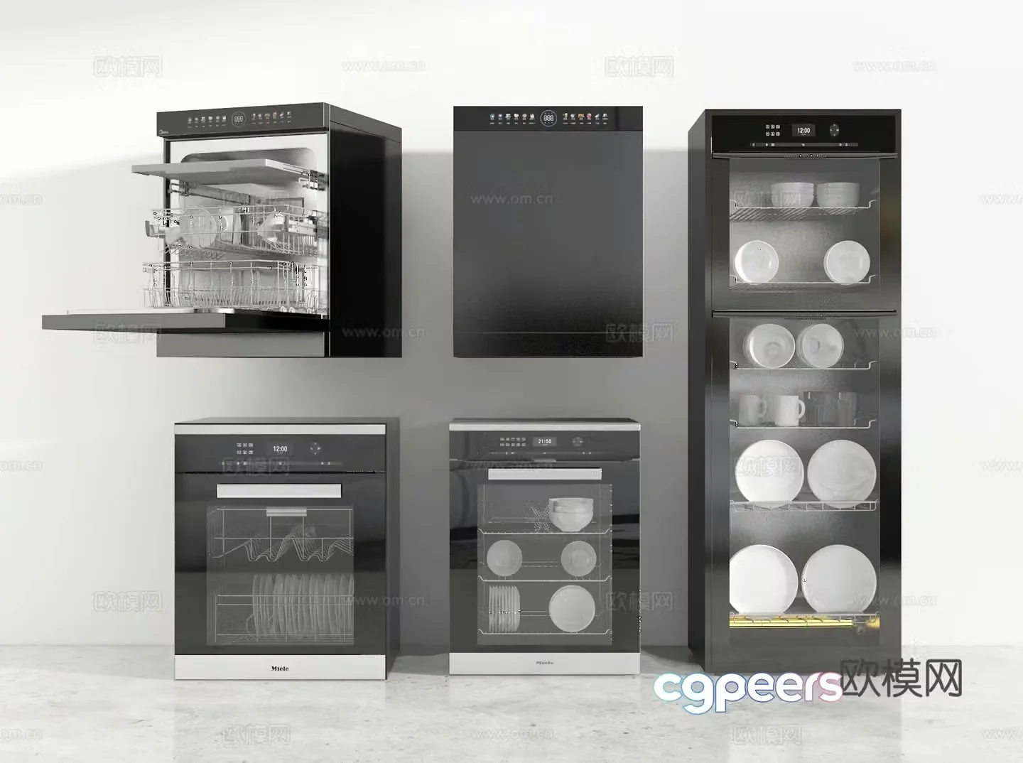 Disinfection cabinet 3d model