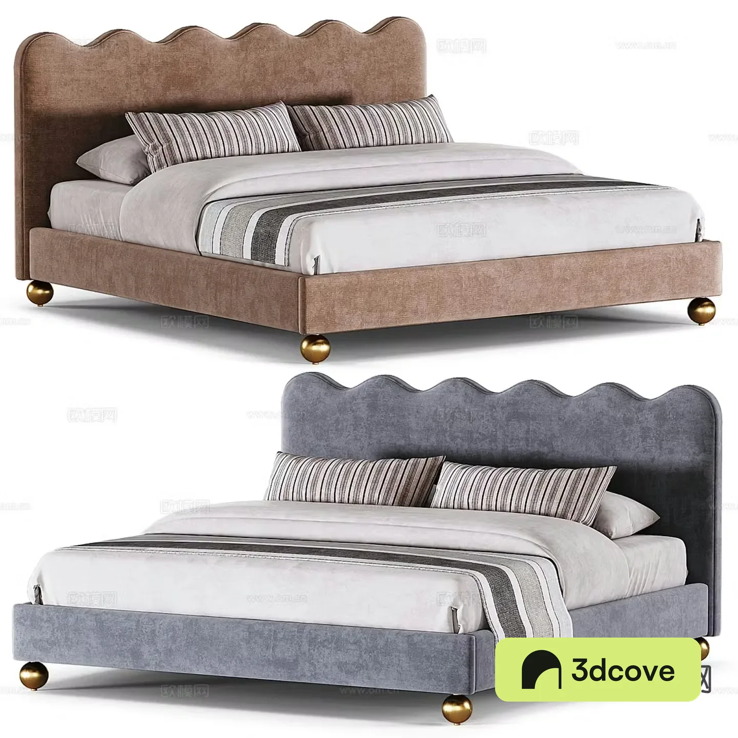 MaisonVogue double bed
