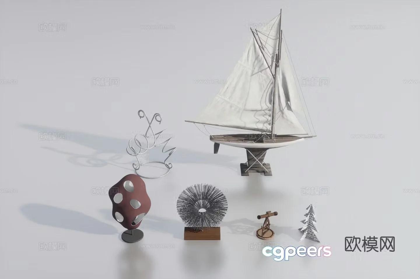 Art installation 3d model