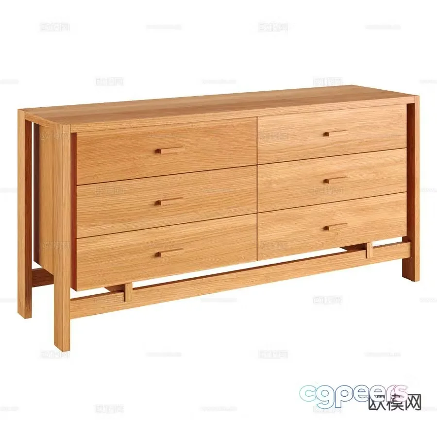 Ainsley sideboard 3d model