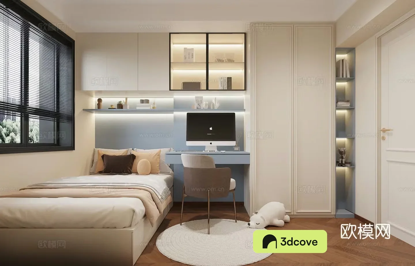 Modern tatami bedroom
