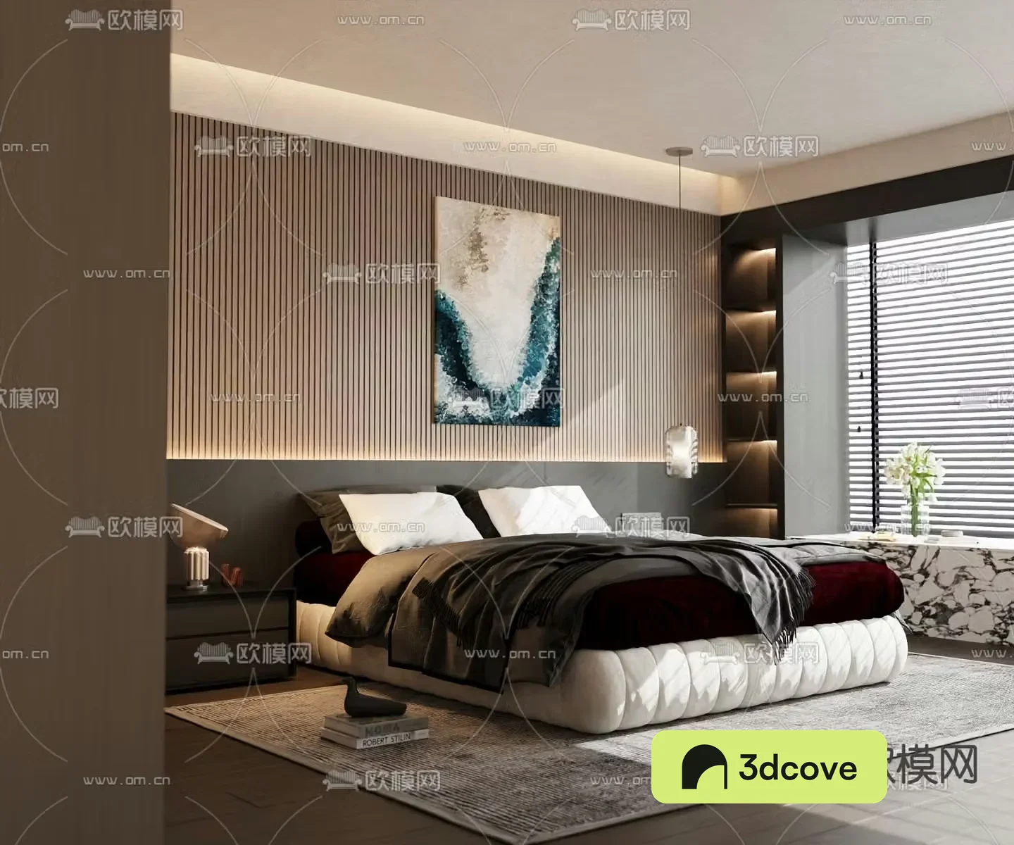Italian double bed