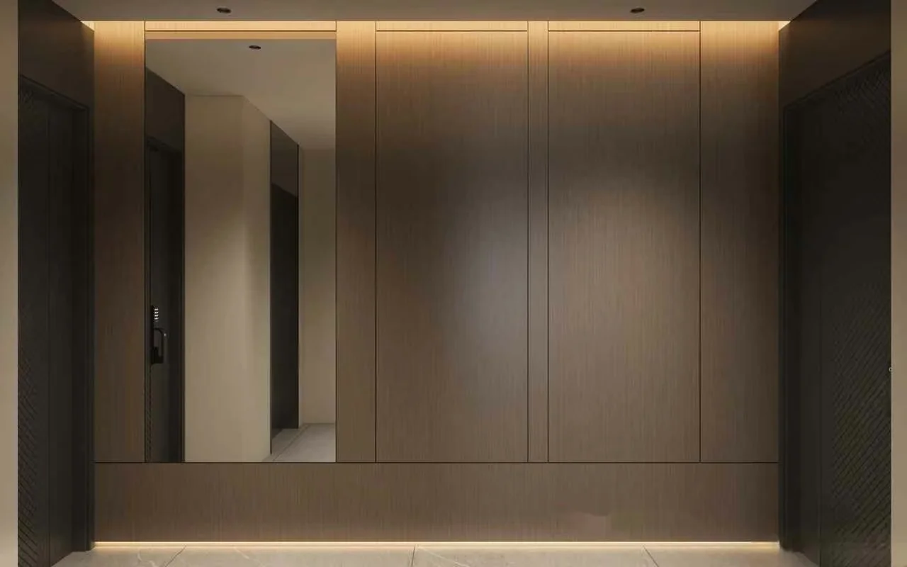 Modern Wood Paneling 3D Model – 20389 – VRAY Render