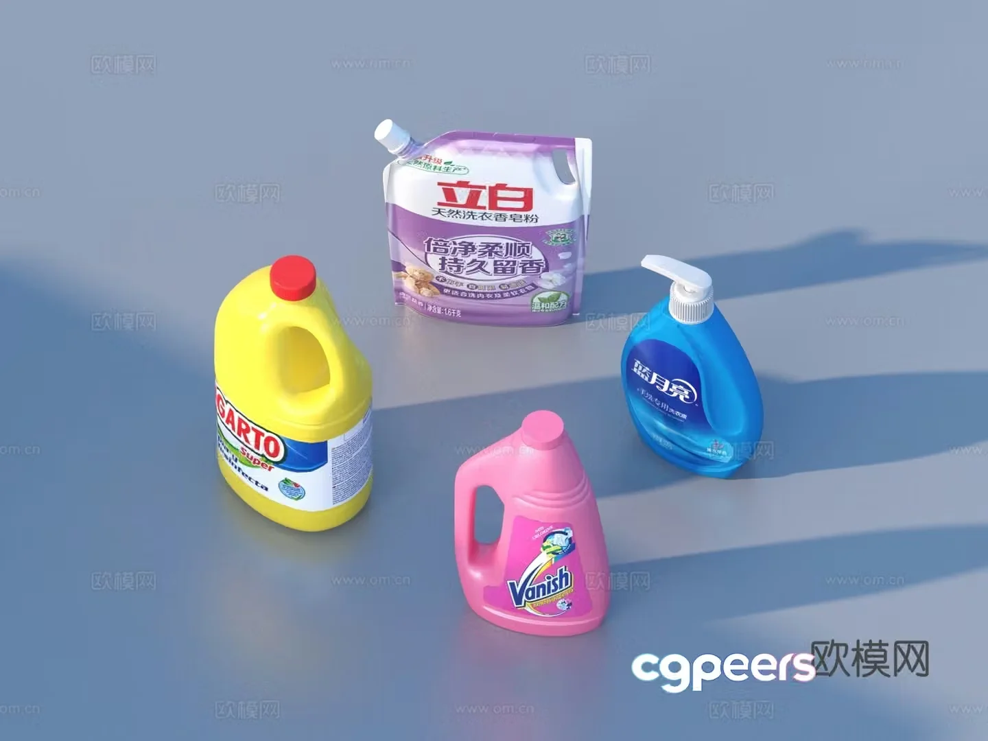 Laundry detergent detergent 3D model