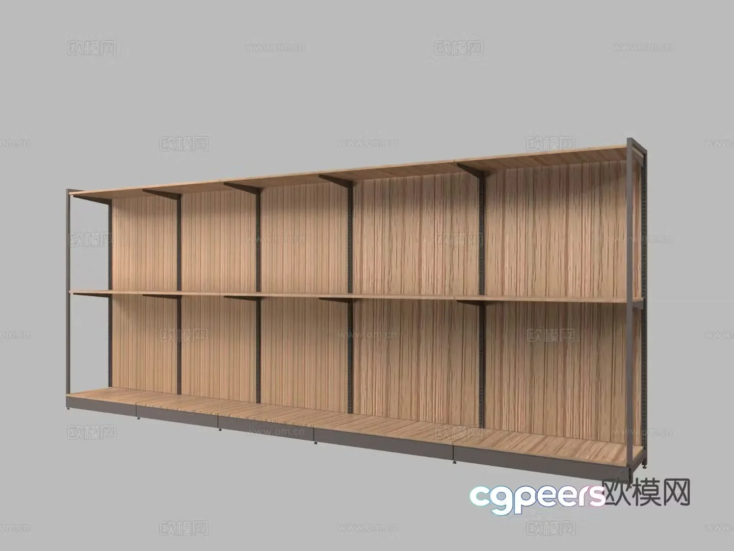 Showcase shelf 3d model