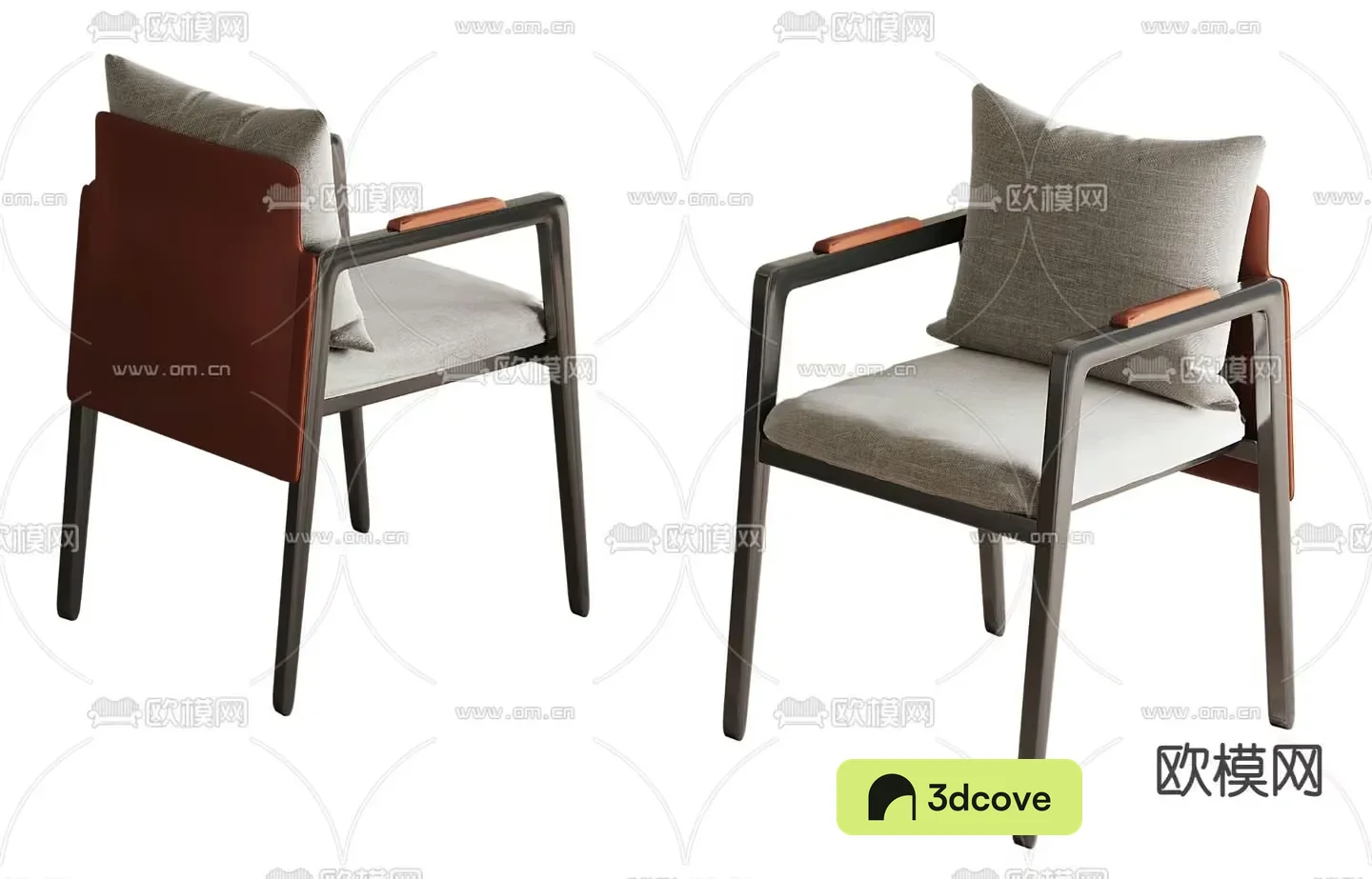 Wooden Accent Chair
