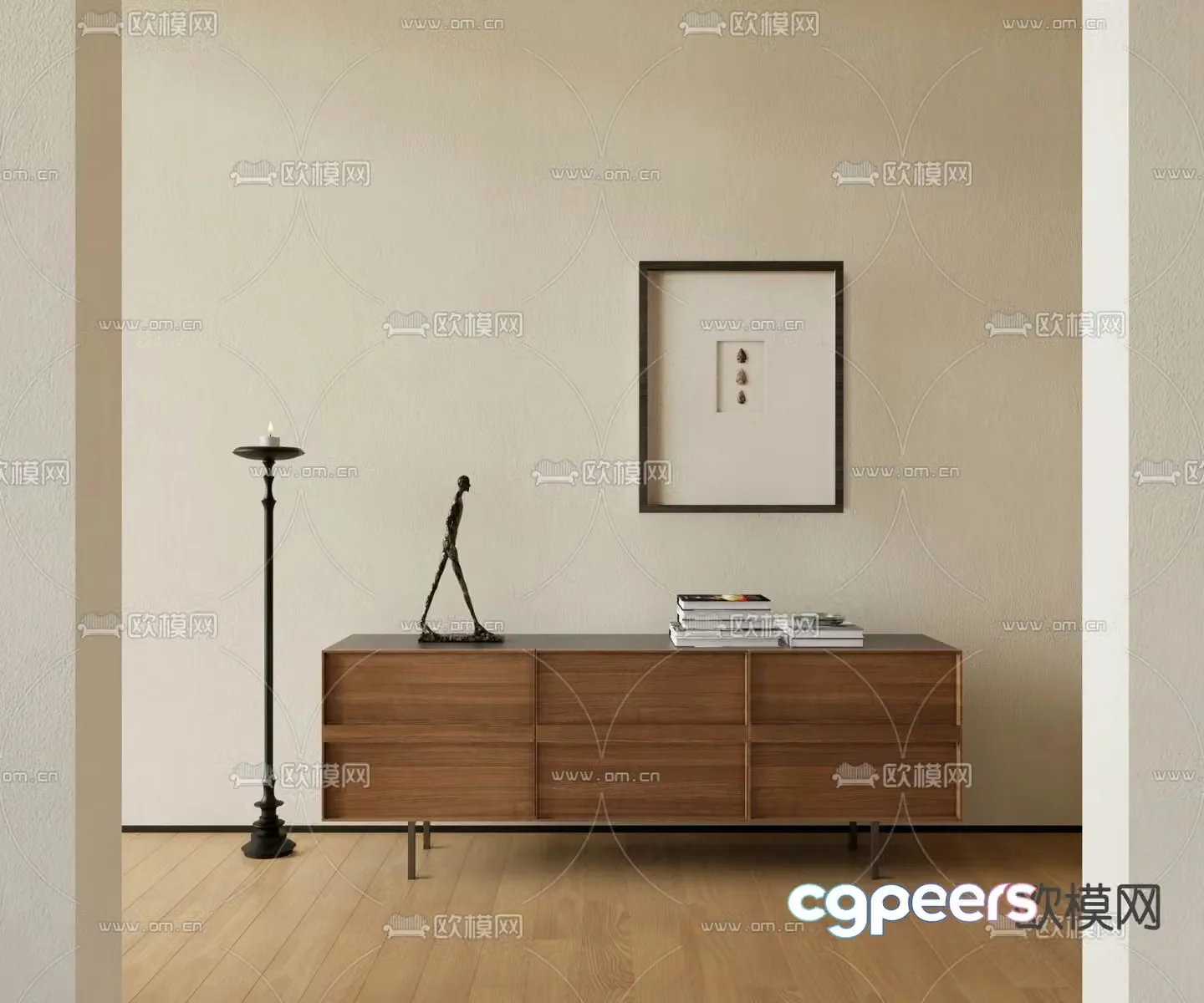Wasabi TV Cabinet 3D Model
