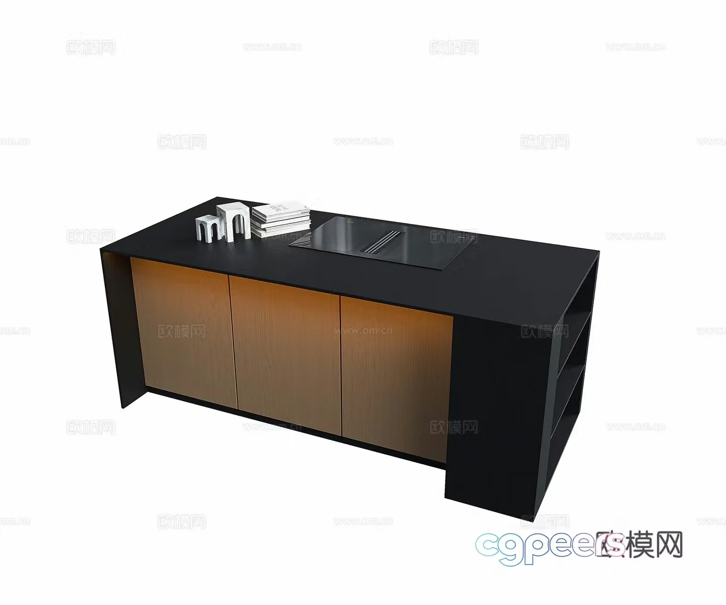 Modern island modern dining table and chairs minimalist dining table and chair Italian dining table and chairs Coffee shop dining table and chair 3D model
