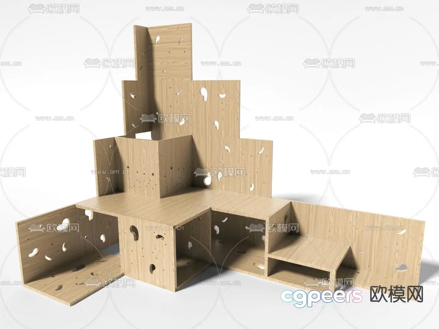Children’s cabinet decorative cabinet 3d model