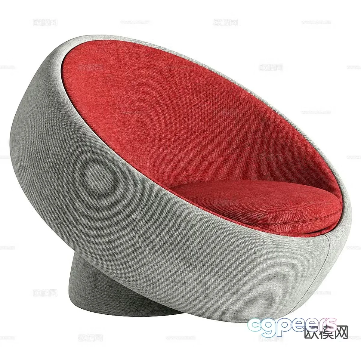 Modern chair sofa chair leisure chair 3d model