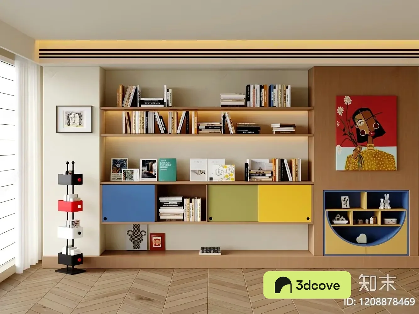 Modern Bookshelf