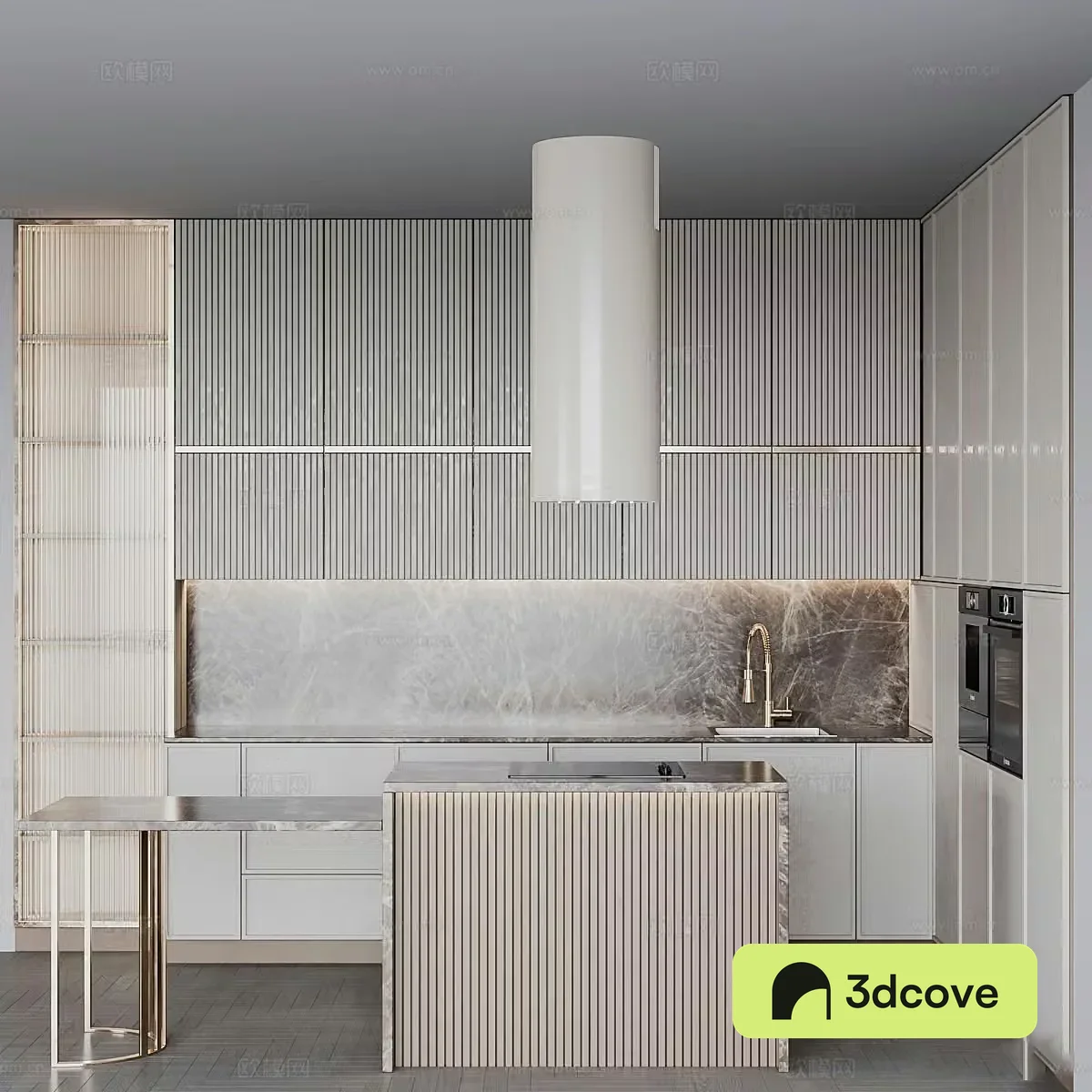 Modern light luxury cabinet