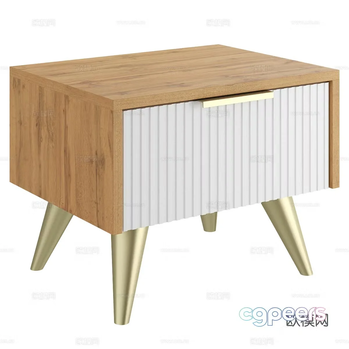 Bedside table 3d model