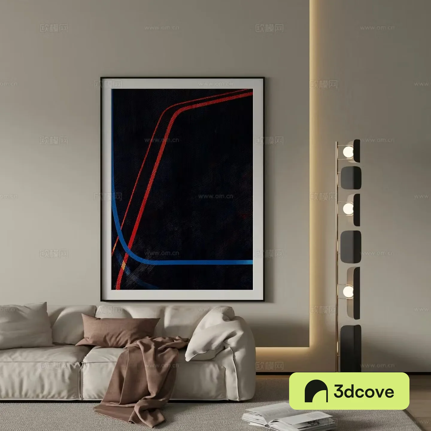 Modern abstract painting Decorative painting