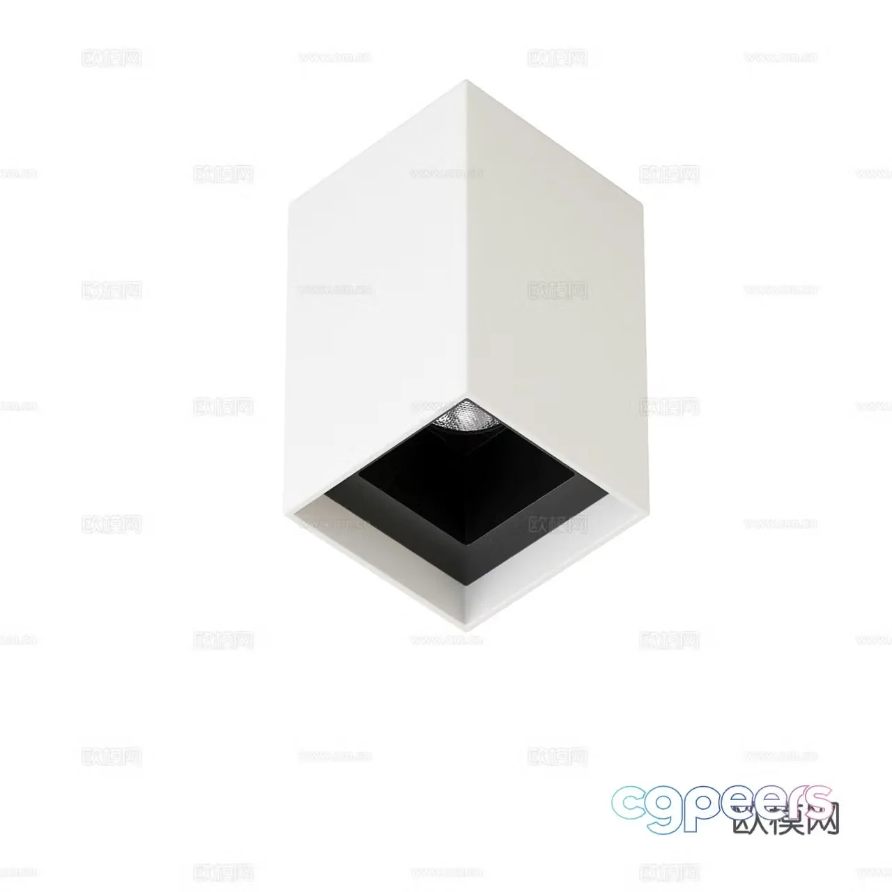Luce Minimalist downlight Spotlight Surface mounted downlight Surface mounted spotlight 3D model
