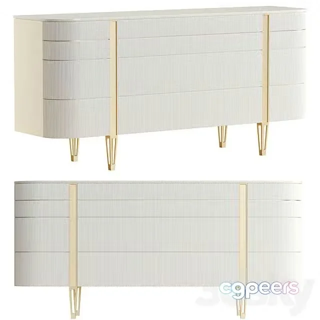 3ds Max Free – Chest of Drawers Love at First Sight Caracole